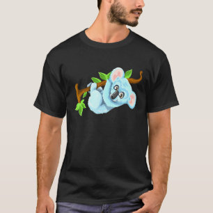 Australische Illustration über den Koala-Bär auf B T-Shirt