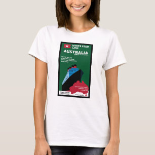 Australische Immigration Vintag Art T-Shirt