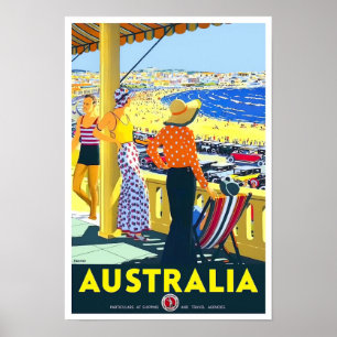 Australische Jahrtausendreise Poster