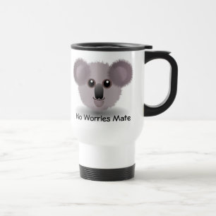 Australische Koala-Reise-Tasse Reisebecher