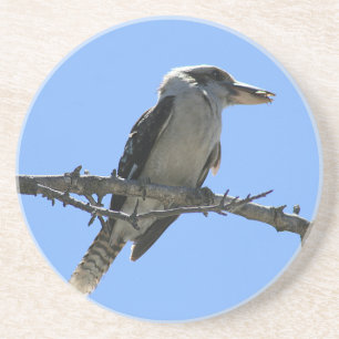Australische Kookaburra Sandstein Untersetzer