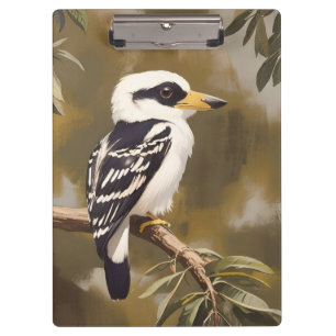 australische Kookaburramalerei, Klemmbrett