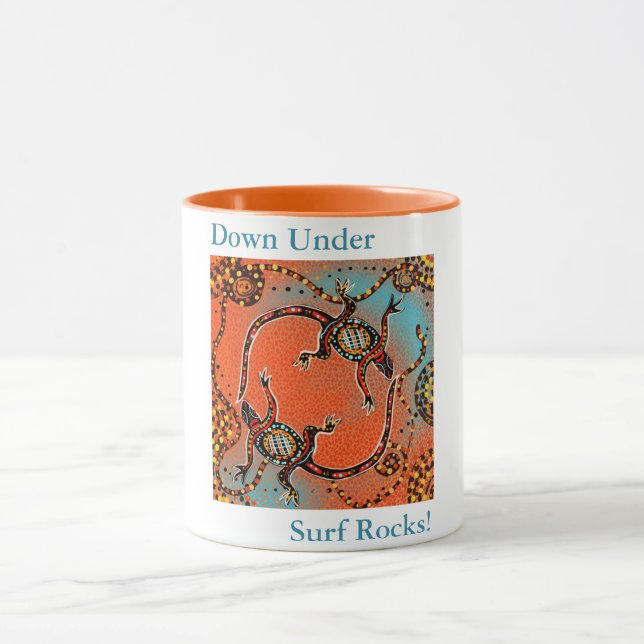 AUSTRALISCHE KUNST                      TASSE (Zentrum)