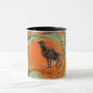 AUSTRALISCHE KUNST TASSE