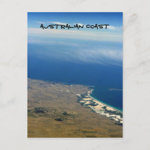 australische Küste Postkarte
