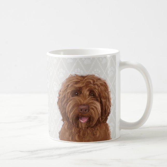 Australische labradoodle Kaffee-Tasse Tasse (Rechts)
