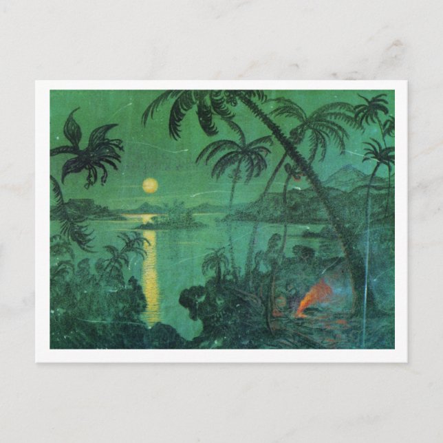 australische Landschaft Postkarte (Vorderseite)