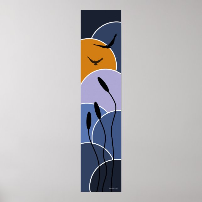 Australische Landschaften 1 Premium Matte Canvas P Poster (Vorne)