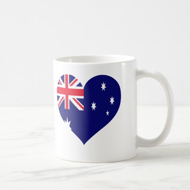 Australische Liebe Kaffeetasse (Rechts)