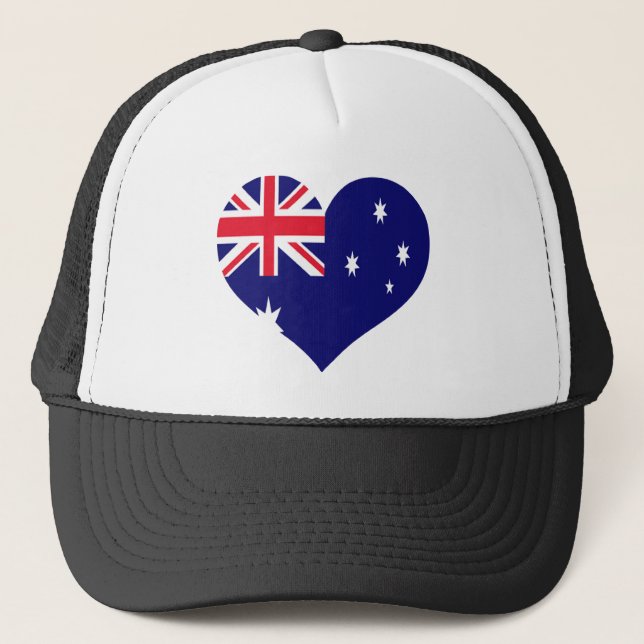 Australische Liebe Truckerkappe (Vorderseite)