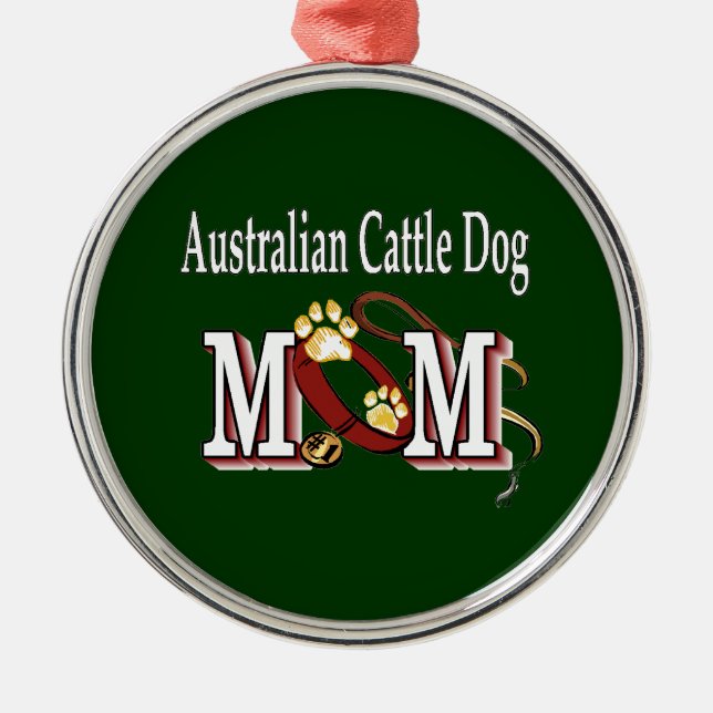 Australische MAMA für Rinderhunde Ornament Aus Metall (Vorne)
