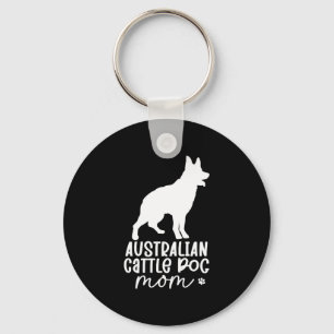Australische Mama für Rinderhunde Schlüsselanhänger