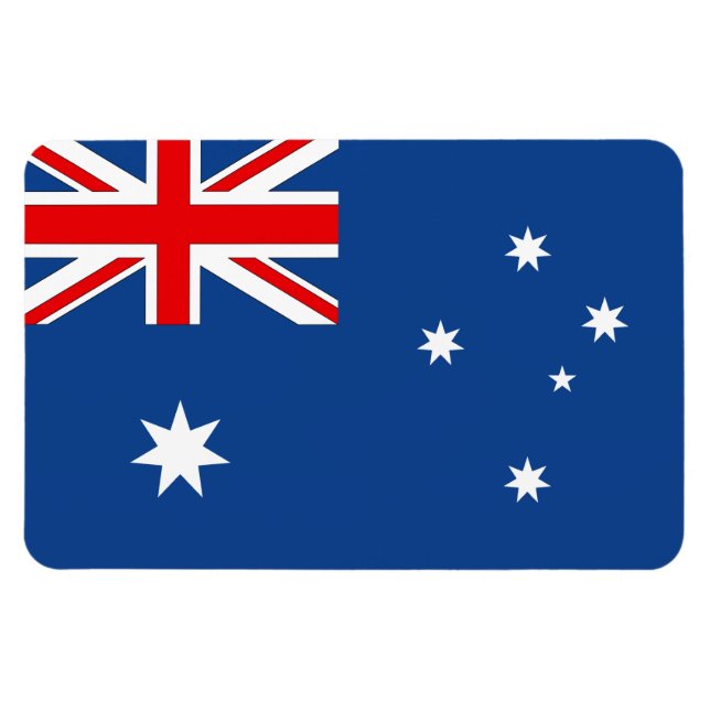 Australische Nationalflagge Magnet (Horizontal)