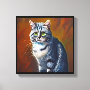 Australische Nebelkatze Leinwanddruck