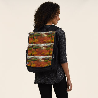Australische Outback Dawn Abstrakt Art Rucksack