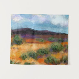 Australische Outback Impressionistin Landschaft Wandteppich