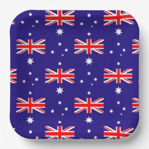 australische Party-Teller Pappteller
