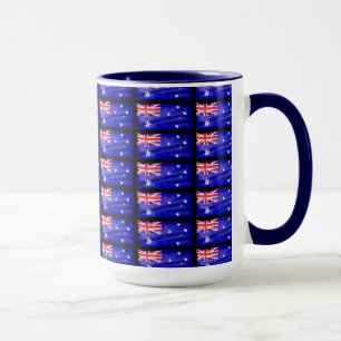 Australische patriotische Flagge Australiens für A Tasse