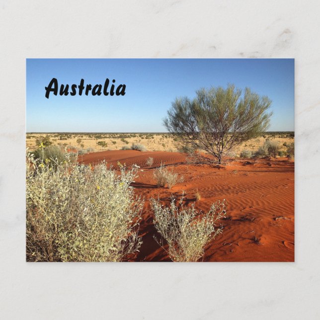 Australische Postkarte (Vorderseite)