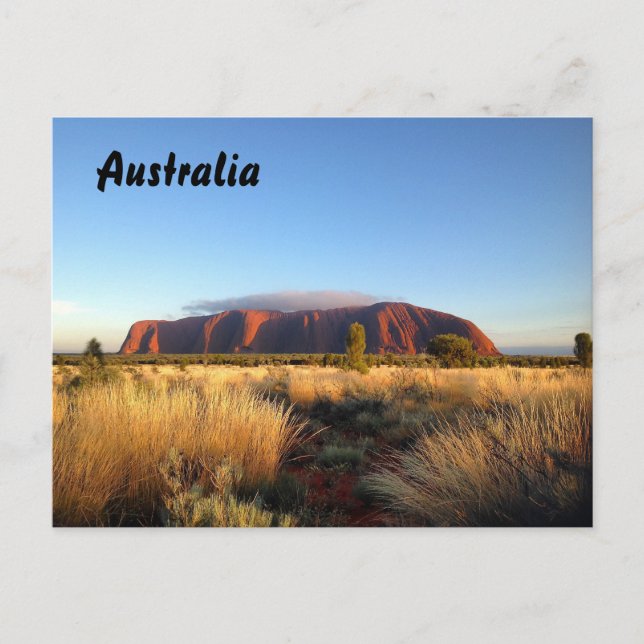 Australische Postkarte (Vorderseite)