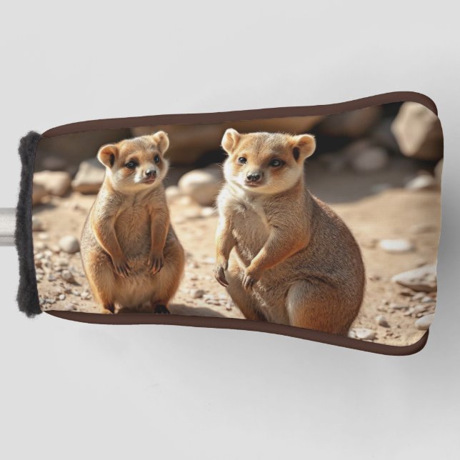 Australische Quokka Twins, Golf Headcover (Vorderseite)