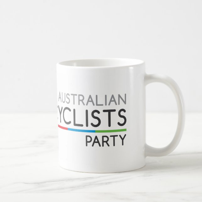 Australische Radfahrer-Party-Tasse Kaffeetasse (Rechts)