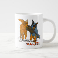 Australische Rinder-Hunde Tennessee Waltz Tasse