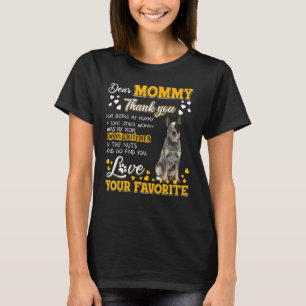 Australische Rinder Liebe Mommy Vielen Dank für Ih T-Shirt