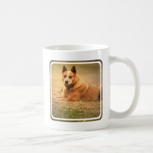 Australische rote Vieh-Hundekaffee-Tasse Tasse