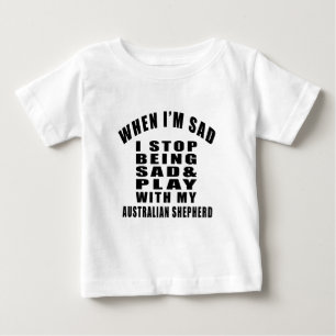 AUSTRALISCHE SCHÄFER Entwürfe Baby T-shirt