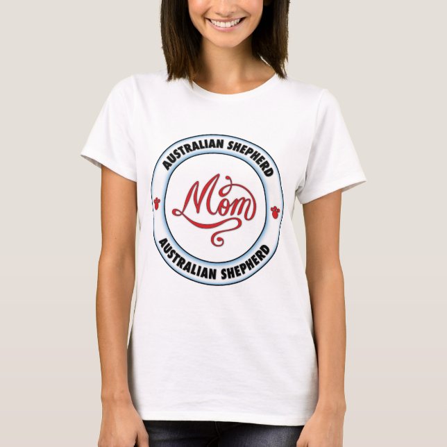 AUSTRALISCHE SCHÄFER-Mamma T-Shirt (Vorderseite)