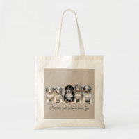 Australische Schäfer-Welpen-Taschen-Tasche
