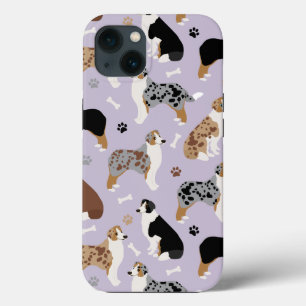 Australische Schäferknochen und -paws Case-Mate iPhone Hülle