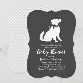 Australische Shepherd Baby Shower Gender Neutral Einladung
