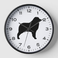 Australische Shepherd Dog Breed Silhouette