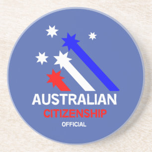 Australische Staatsbürgerschaft   Aussie Citizensh Getränkeuntersetzer