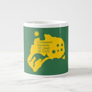 Australische Staatsbürgerschaft Aussie Citizensh Jumbo-Tasse