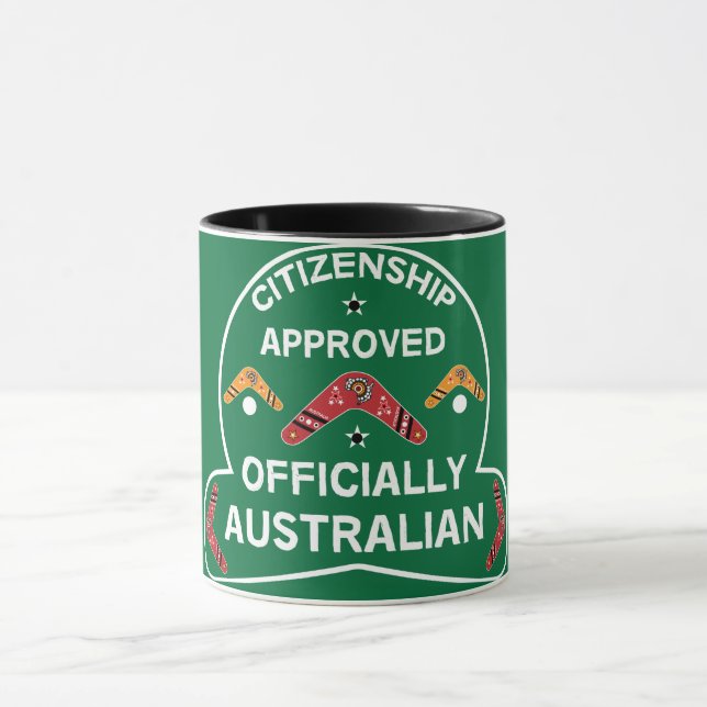 Australische Staatsbürgerschaft | Aussie Citizensh Tasse (Zentrum)