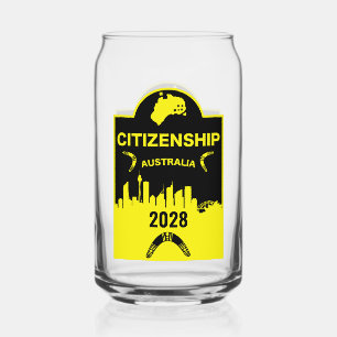 Australische Staatsbürgerschaft Dosenglas