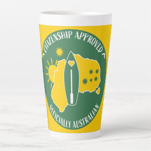 Australische Staatsbürgerschaft - Gratulation Milchtasse