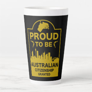 Australische Staatsbürgerschaft Milchtasse