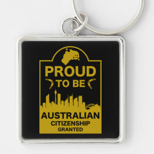 Australische Staatsbürgerschaft Schlüsselanhänger