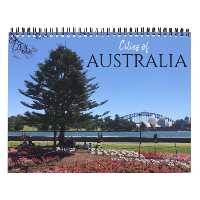 australische Städte 2026 (mit Standorten) Kalender (Titelbild)