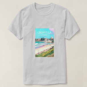 Australische Strandreisekunst T-Shirt
