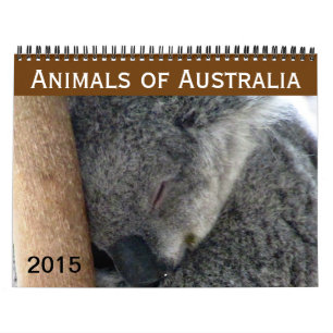 australische Tiere 2015 Kalender