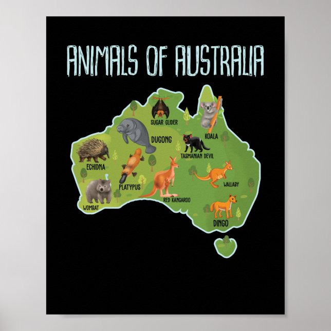 Australische Tierpädagogen Poster (Vorne)