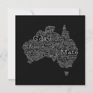 australische Umgangskarte