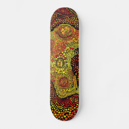 Australische Ureinwohner - Kontinentales Skateboar Skateboard