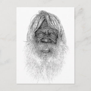 Australische Ureinwohner Postkarte