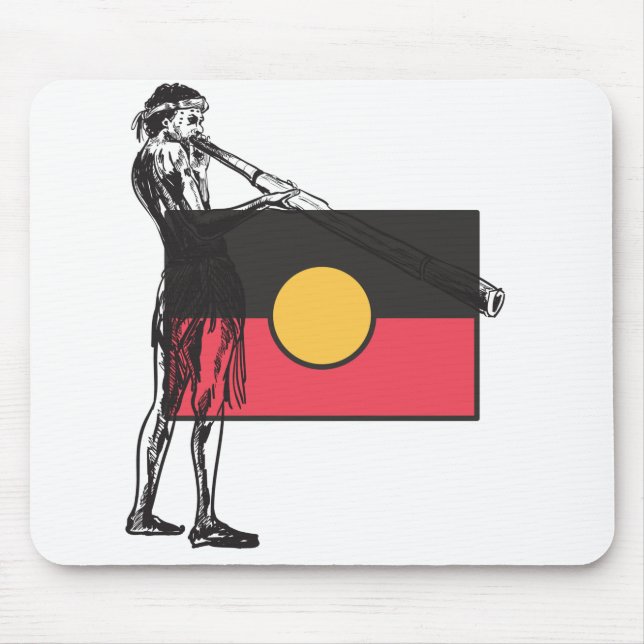 australische Ursprungsflagge Mousepad (Vorne)